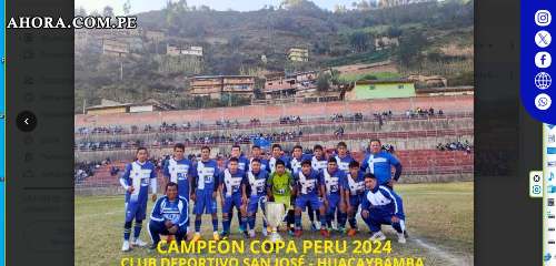 En Huacaybamba el Deportivo San José se coronó campeón