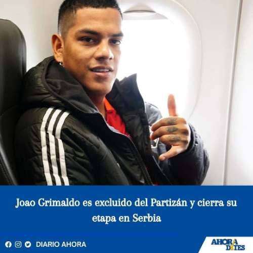 Joao Grimaldo es excluido del Partizán y cierra su etapa en Serbia