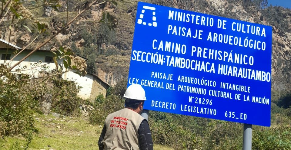 Sitios arqueológicos son señalizados por Dirección Desconcentrada de Cultura