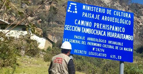 Sitios arqueológicos son señalizados por Dirección Desconcentrada de Cultura