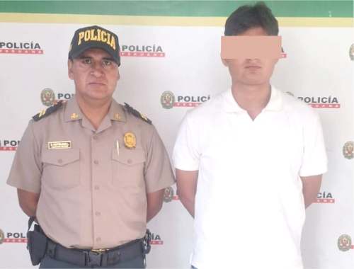 Capturan a joven acusado de violación sexual en agravio de una mujer de 21 años en Huánuco