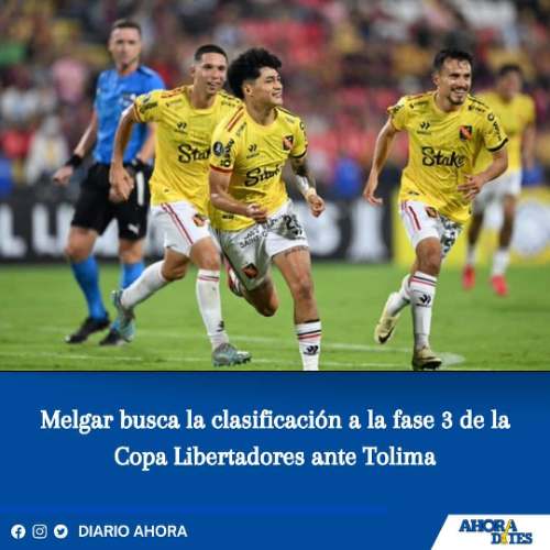Melgar busca la clasificación a la fase 3 de la Copa Libertadores ante Tolima