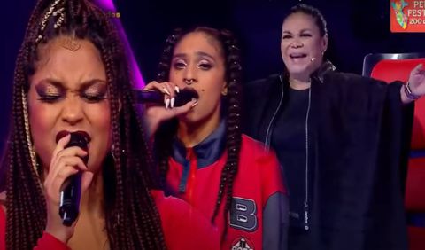 Ritmo, color y sabor”en una nueva versión, paralizó el corazón de la cantante peruana Eva Ayllón en “La Voz Perú”