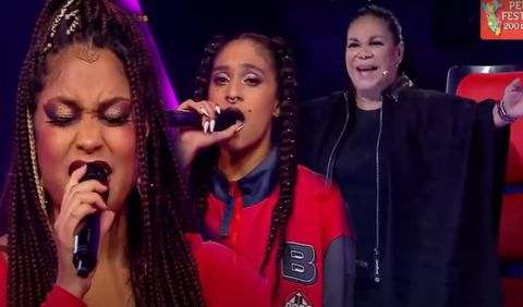 Ritmo, color y sabor”en una nueva versión, paralizó el corazón de la cantante peruana Eva Ayllón en “La Voz Perú”