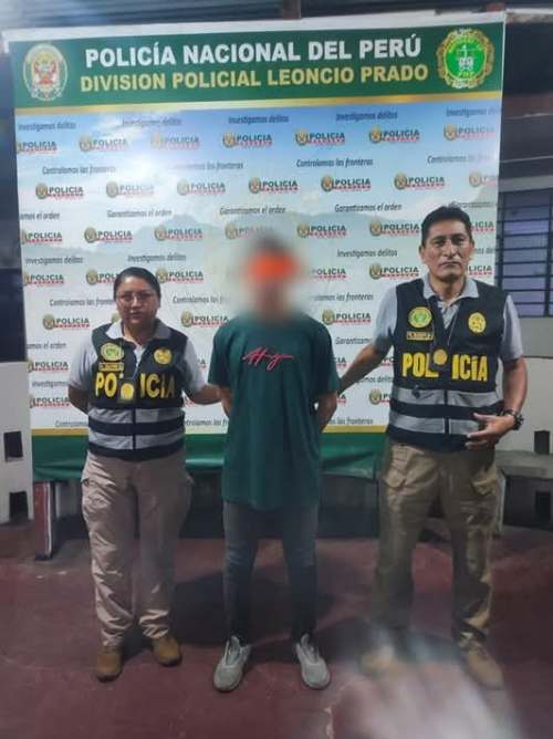 Detienen a joven por acoso y extorsión sexual con supuestas imágenes íntimas en Tingo María