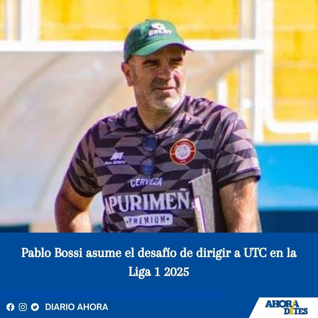 Pablo Bossi asume el desafío de dirigir a UTC en la Liga 1 2025