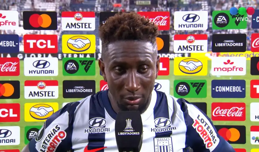Eryc Castillo explicó por qué ejecutó el penal en la eliminación de Alianza