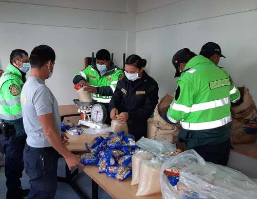 Comisaría de Margos entrega 80 bolsas de alimentos a familias vulnerables