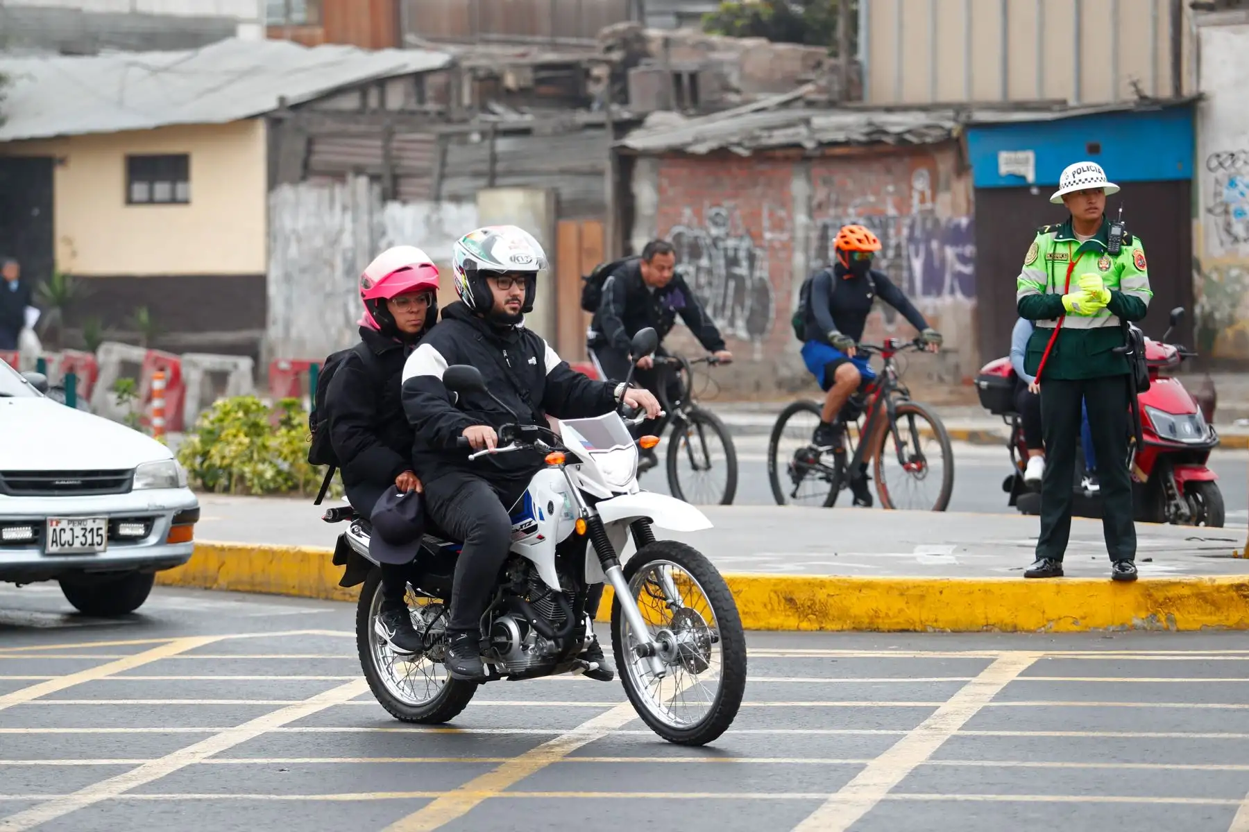 San Borja llora: Motociclista halló la muerte en la Panamericana