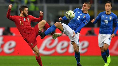 Italia y Portugal jugarán semifinal del repechaje a Qatar 2022