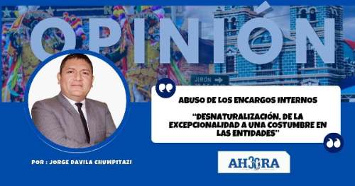ABUSO DE LOS ENCARGOS INTERNOS