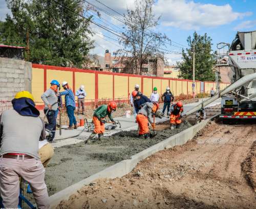 Pavimentación de la avenida Juan Velasco Alvarado podría culminar en 10 meses