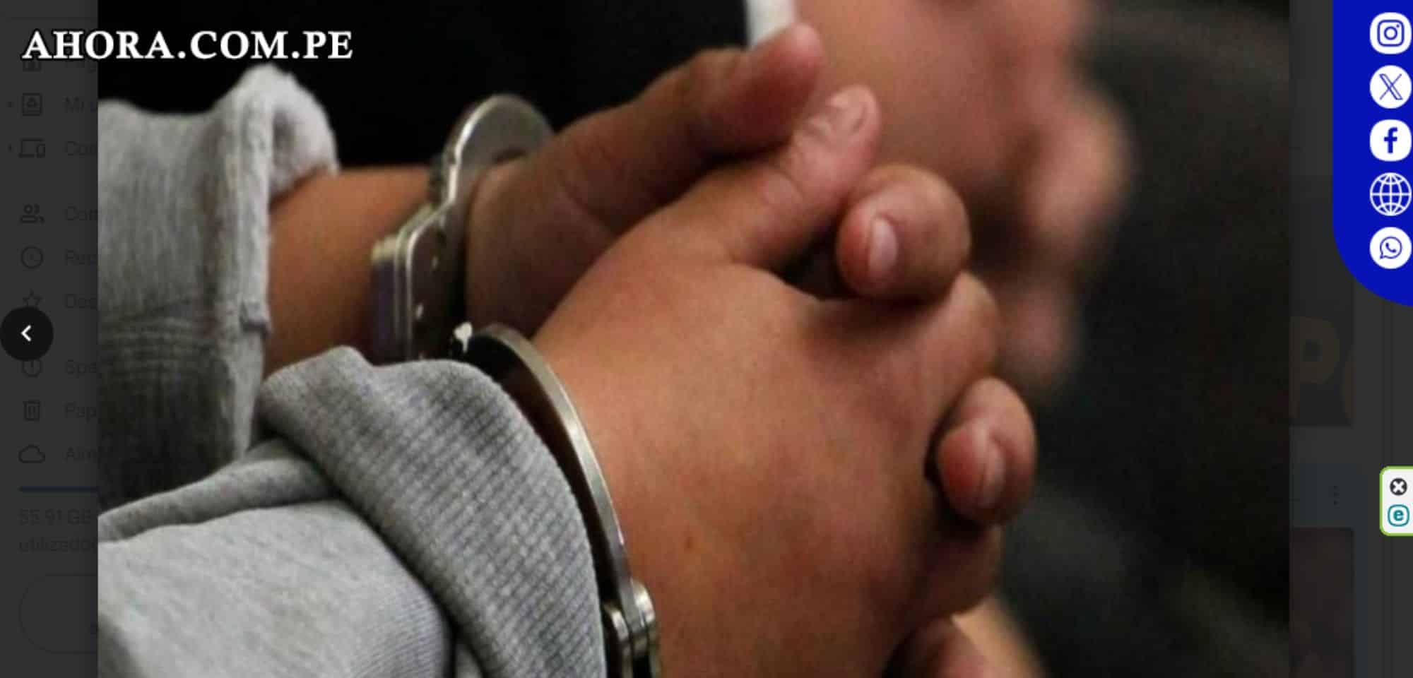 Arrestan a sujeto en Huánuco por presunto abuso sexual a un menor