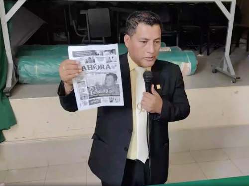 Jedutum Blas Mora asegura que están conspirando en su contra