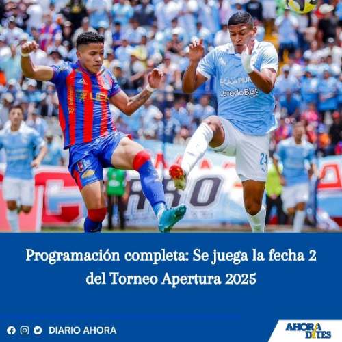 Programación completa: Se juega la fecha 2 del Torneo Apertura 2025
