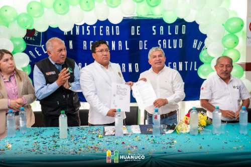 Gorehco anuncia creación de Unidad Ejecutora del Hospital Carlos Showing: Permitirá fortalecer capacidad operativa