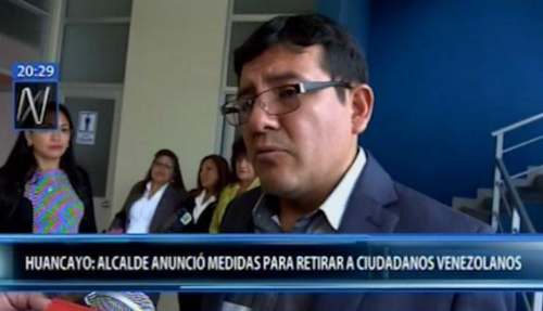 Defensoría rechaza propuesta de alcalde de Huancayo sobre ordenanza contra ciudadanos venezolanos.