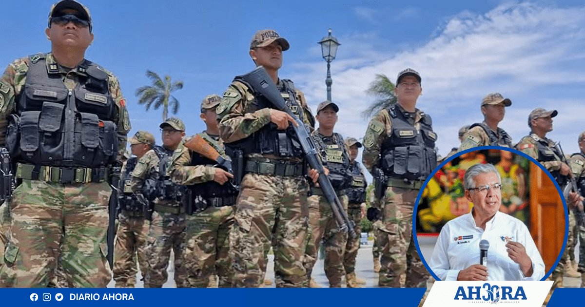 Militares en Trujillo sin plan estratégico: ministro de Defensa genera dudas