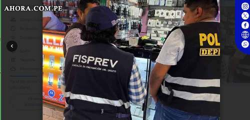 Intervención Policial en Huallayco: Incautan celulares sustraídos en Stands