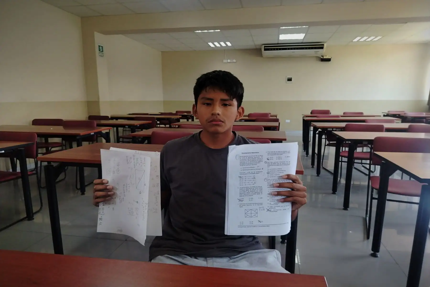 Postulante huanuqueño de 14 años es el más joven del examen UNI 2026-I
