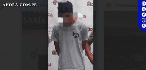Menor de edad detenido tras balacera en Tingo María: Enfrenta posible internamiento