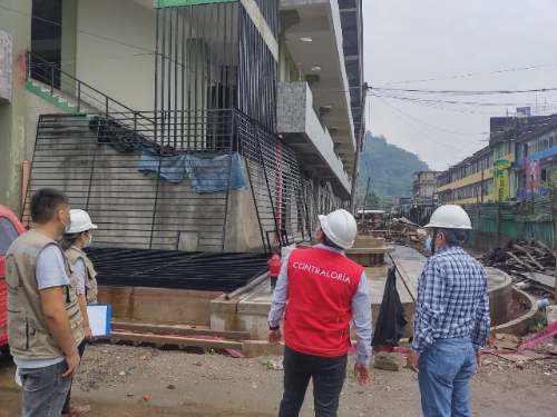 Contraloría detecta ausencia de ingenieros en construcción de mercado de Tingo María