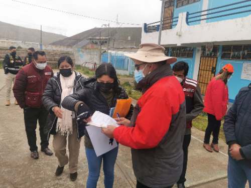 Quiulacocha y Champamarca exigen reubicación