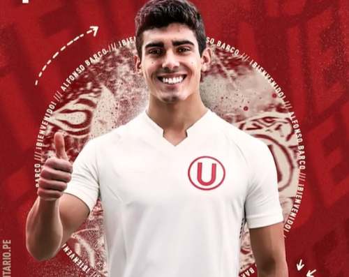 La “U” anunció a Alfonso Barco como refuerzo