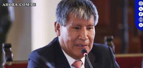 Oscorima amenaza con protestas si Boluarte no otorga presupuesto