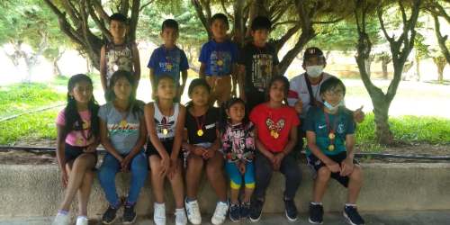 Competencia de niños se llevó de la mejor manera