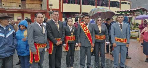 Alcalde Wilder Nison y regidores juramentaron en el distrito de Ripán