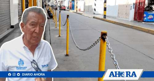 Anuncian instalación de bolardos en Jirón Constitución y Abtao para mejorar el orden urbano