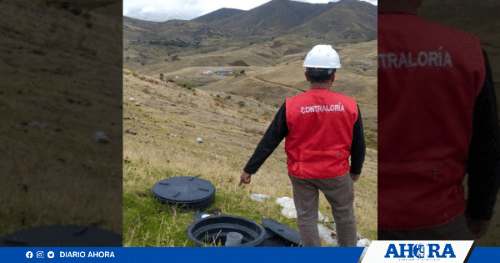 Contraloría: Familias en Llata siguen sin agua potable por obra inconclusa
