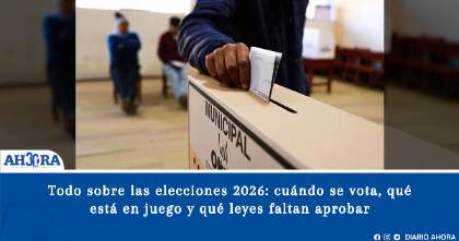 Todo sobre las elecciones 2026: cuándo se vota, qué está en juego y qué leyes faltan aprobar