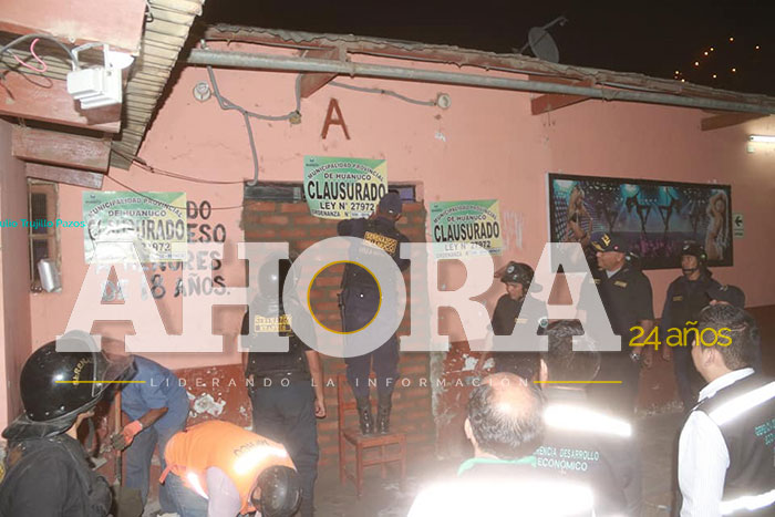 Tres prostíbulos autorizados y más de 20 ilegales en Huánuco