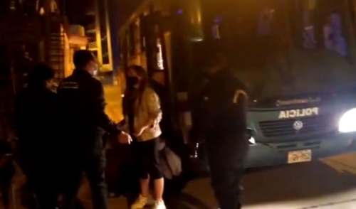 PNP interviene a cerca de 60 asistentes de fiesta clandestina