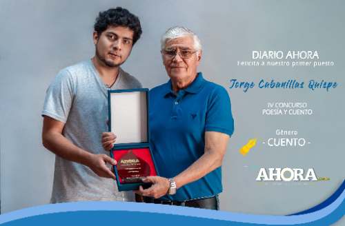 PREMIOS DIARIO AHORA -  IV CONCURSO POESÍA Y CUENTO
