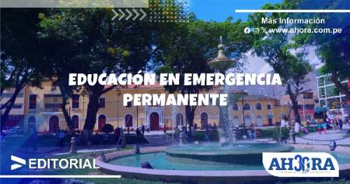 Educación en emergencia permanente