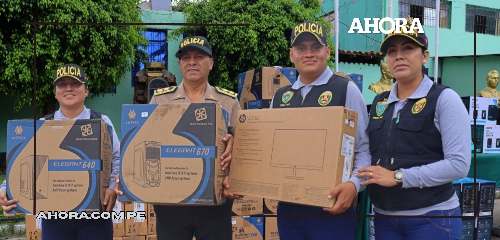 Importante dotación tecnológica llega a las unidades policiales de Huánuco tras permuta de vehículos