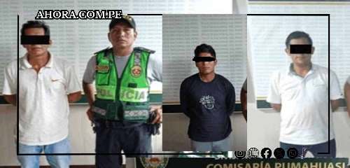 Tres personas con requisitoria capturadas en operativo policial