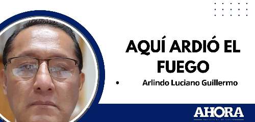 AQUÍ ARDIÓ EL FUEGO