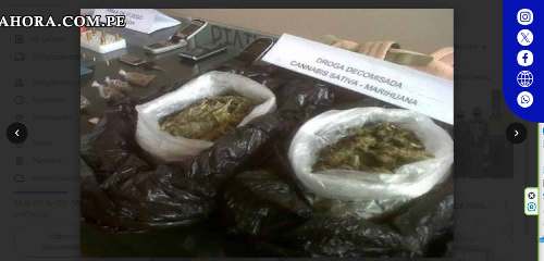 Huánuco: Confirman ocho años de prisión por tráfico de marihuana