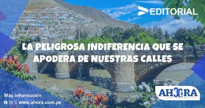 La peligrosa indiferencia que se apodera de nuestras calles