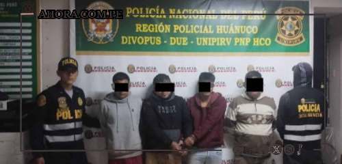 Golpe al hampa: cae banda que traficaba autos robados en Los Portales