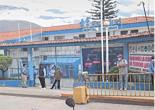 Evalúan paro ante negativa de construir hospital tipo cuatro en Huánuco