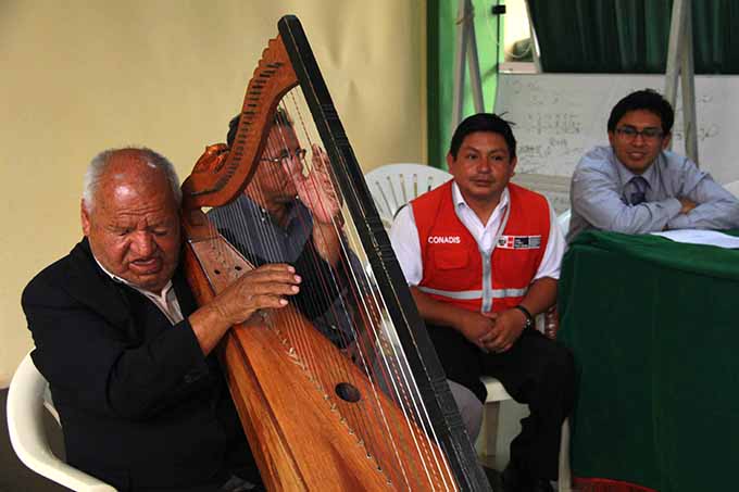 Municipio de Amarilis realizará teletón por arpista Félix Sánchez Garay