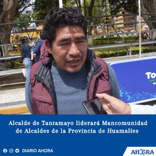 Alcalde de Tantamayo liderará Mancomunidad de Alcaldes de la Provincia de Huamalíes