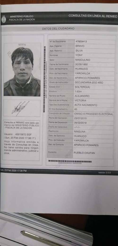 Ordenan prisión para integrantes de la banda criminal “Las hienas de Chupán”