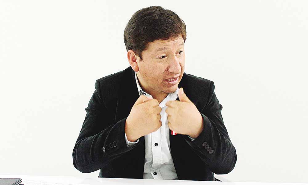 Bellido: “Nosotros nos hemos deslindado de Sendero Luminoso”