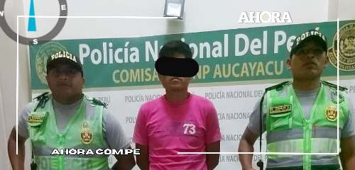 Sujeto fue capturado tras ser acusado de abusar sexualmente de su conviviente